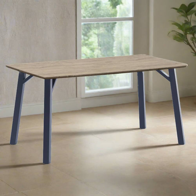 Modern-6-Seater-Oak-Wood-Dining-Table-With-6-Blue-Velvet-Dining-Chairs-180cm