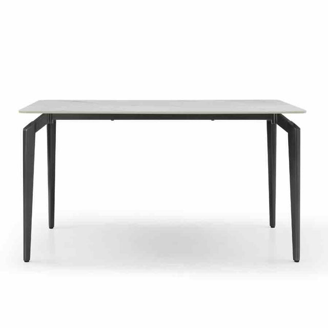 Modern-6-Seater-Rectangular-White-Dining-Table-With-White-Marble-Top-_-Black-Metal-Legs-140cm