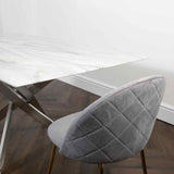 Modern-6-Seater-Rectangular-White-Marble-Glass-Dining-Table-With-Metal-Cross-Over-Base-160cm