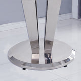 Modern-6-Seater-Round-Black-Marble-Dining-Table-Stainless-Steel-Pedestal-Base-130cm