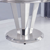 Modern-6-Seater-Round-Black-Marble-Dining-Table-Stainless-Steel-Pedestal-Base-130cm