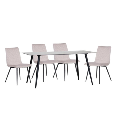 Modern-6-Seater-White-And-Brown-Marble-Stone-Dining-Table-Set-With-Cream-Velvet-Dining-Chairs-160cm