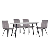 Modern-6-Seater-White-And-Brown-Marble-Stone-Dining-Table-Set-With-Grey-Velvet-Dining-Chairs-160cm