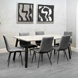 Modern-6-Seater-White-Marble-Dining-Table-With-6-Grey-Velvet-Dining-Chairs-180cm