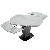 Modern-8-Seater-White-Marble-Ceramic-Rectangular-Extending-Dining-Table-Black-Metal-Pedestal-Base-120cm-180cm