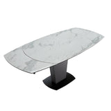 Modern-8-Seater-White-Marble-Ceramic-Rectangular-Extending-Dining-Table-Black-Metal-Pedestal-Base-120cm-180cm