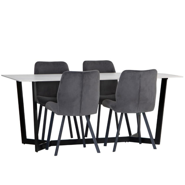 Modern-8-Seater-White-Marble-Stone-Dining-Table-Set-With-Grey-Velvet-Dining-Chairs-180cm