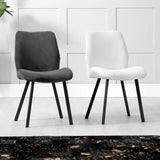 Scarlett Modern Velvet Dining Chairs Set of 2