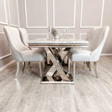 Modern-8-Seater-grey-marble-dining-table-rectangular-marble-top-stainless-steel-legs-180cm