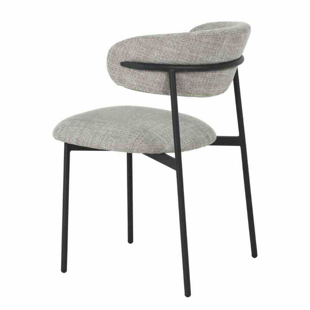 Modern-Art-Deco-Style-Light-Brown-Oatmeal-Tweed-Dining-Chair-With-Floating-Back-_-Black-Metal-Legs-Set-of-2