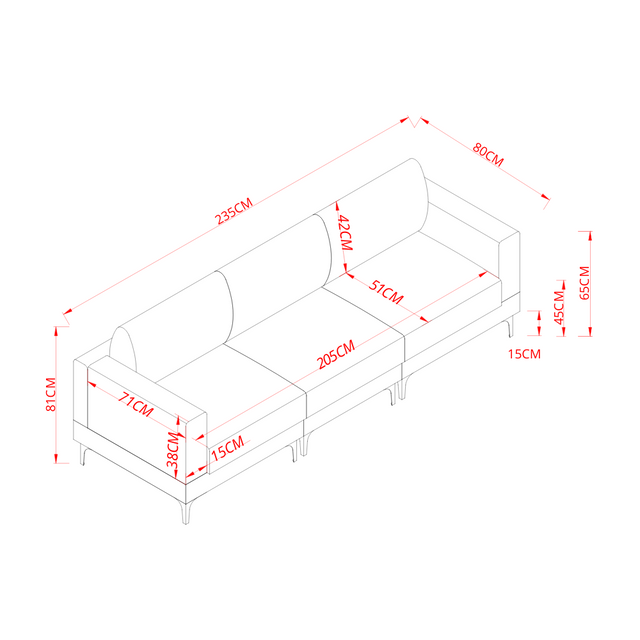 Modern-Beige-Fabric-3-Seater--Sofa-200cm