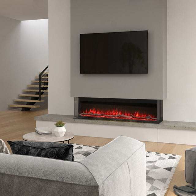 Modern-Black-3D-Panoramic-50-Inch-Electric-Fireplace-With-Remote