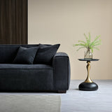 Modern-Black-Boucle-4-Seater-Sofa-With-Ottoman