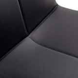 Modern-Black-Faux-Leather-Dining-Chair-With-Chrome-Metal-Legs-Set-of-2