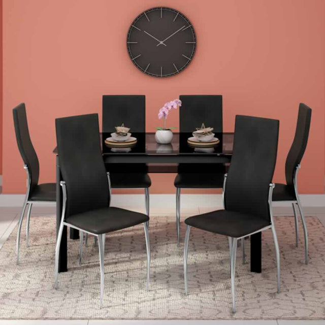 Modern-Black-Faux-Leather-Dining-Chair-With-High-Back-_-Metal-Legs-Set-of-2