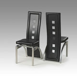 Modern-Black-Faux-Leather-High-Back-Dining-Chairs-With-Square-Open-Pattern-Metal-Legs-Set-of-6