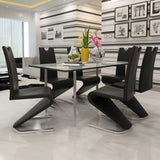 Modern-Black-Faux-Leather-Z-shape-Dining-Chair-With-Cantilever-Base-_-Chrome-Details-Set-of-2