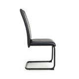 Modern-Black-Leather-Cantilever-Dining-Chair-Horizontal-Stitched-Black-Metal-Legs-Set-of-2