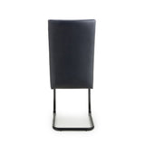 Modern-Black-Leather-Cantilever-Dining-Chair-Horizontal-Stitched-Black-Metal-Legs-Set-of-2