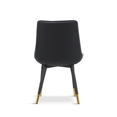 Modern-Black-Leather-Dining-Chair-Black-Metal-Legs-Gold-Tipped