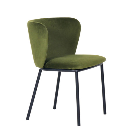 Modern-Black-Linen-Dining-Velvet-Green-Metal-Legs