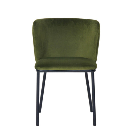 Modern-Black-Linen-Dining-Velvet-Green-Metal-Legs