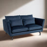 Modern-Blue-Fabric-2-Seater-Corner-Sofa-With-Black-Metal-Legs-180cm