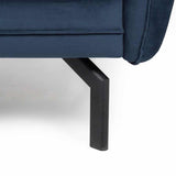 Modern-Blue-Fabric-2-Seater-Corner-Sofa-With-Black-Metal-Legs-180cm