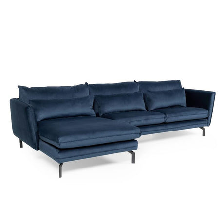 Modern-Blue-Fabric-3-Seater-Corner-Sofa-With-Black-Metal-Legs-200cm