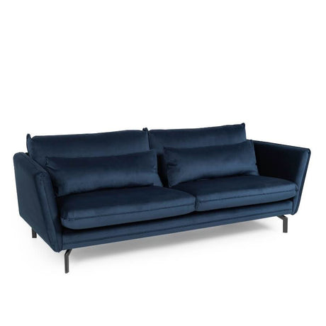 Modern-Blue-Fabric-3-Seater-Standard-Sofa-With-Black-Metal-Legs-240cm