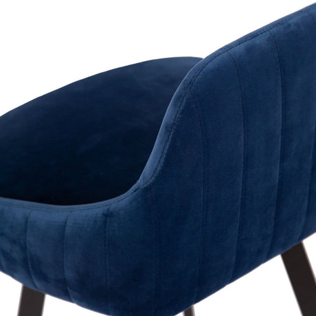 Modern-Blue-Velvet-Bar-Stool-Black-Metal-Legs