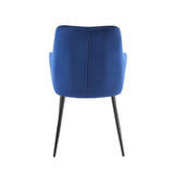 Modern-Blue-Velvet-Buttoned-Back-Dining-Chair-With-Black-Metal-Legs