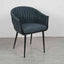 Modern-Blue-Weave-Braided-Dining-Chair-Black-Metal-Legs-Set-of-2