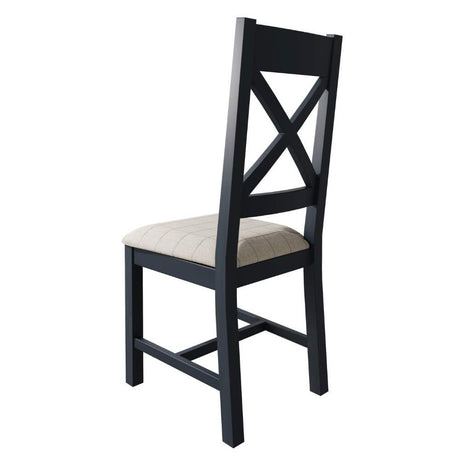 Modern-Blue-Wood-Dining-Chair-With-Cream-Fabric-Seat-Set-of-2