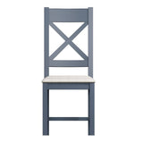 Modern-Blue-Wood-Dining-Chair-With-Cream-Fabric-Seat-Set-of-2