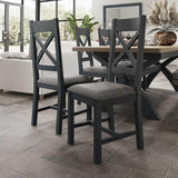 Modern-Blue-Wood-Dining-Chair-With-Grey-Fabric-Seat-Set-of-2