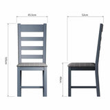 Modern-Blue-Wood-Dining-Chair-With-Grey-Fabric-Seat-Set-of-2