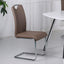 Modern-Brown-Faux-Leather-Cantilever-Dining-Chair-With-Chrome-Base-_-Chrome-Handle-Set-of-2