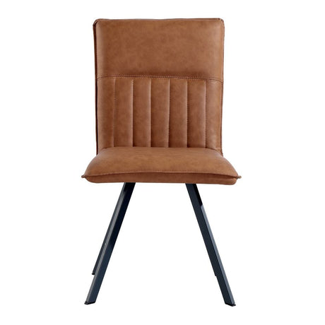 Modern-Brown-PU-Leather-Dining-Chair-Set-of-2