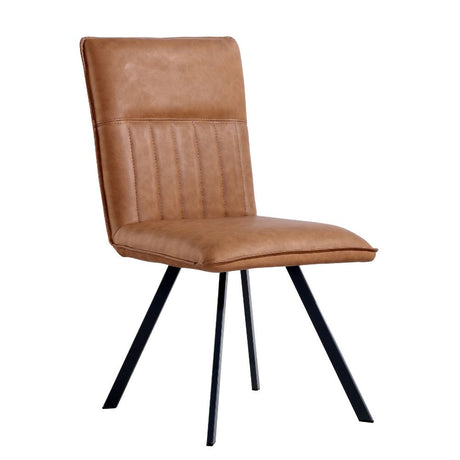 Modern-Brown-PU-Leather-Dining-Chair-Set-of-2