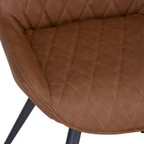 Modern-Brown-PU-Leather-Dining-Chair-Set-of-2