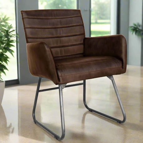 Modern-Brown-PU-Leather-Dining-Chair-Set-of-2