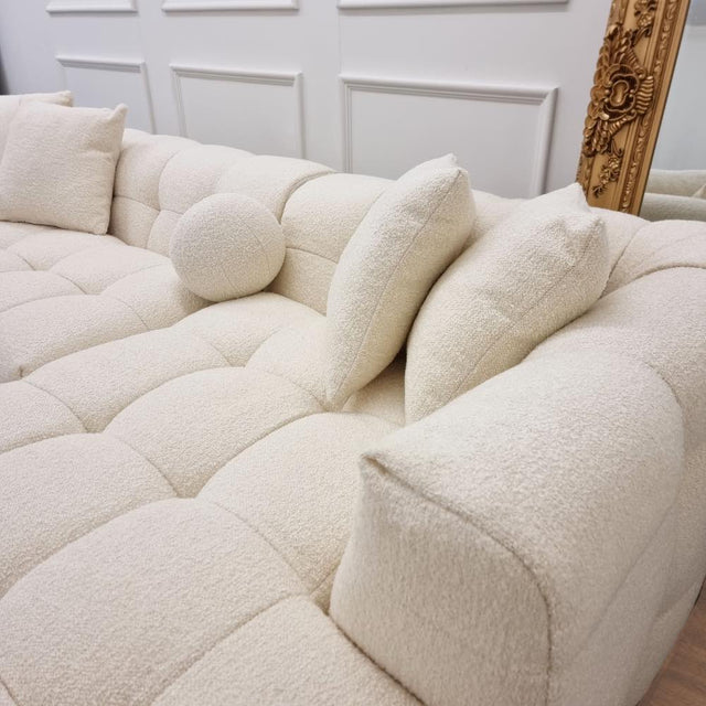 Modern-Cream-Boucle-Corner-Sofa-Bubble-Style-With-Boucle-Pillows-280cm