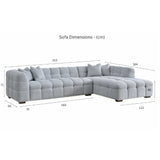 Modern-Cream-Boucle-Corner-Sofa-With-Block-Stitching-4-Seater