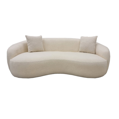 Modern-Cream-Boucle-Curved-Sofa-With-Boucle-Pillows-230cm