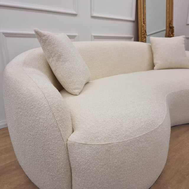 Modern-Cream-Boucle-Curved-Sofa-With-Boucle-Pillows-230cm