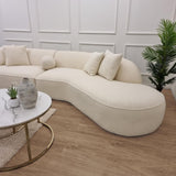 Modern-Cream-Boucle-Curved-Sofa-With-Boucle-Pillows-340cm