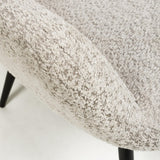 Arlo Modern Mink Textured Chenille Lounge Chair