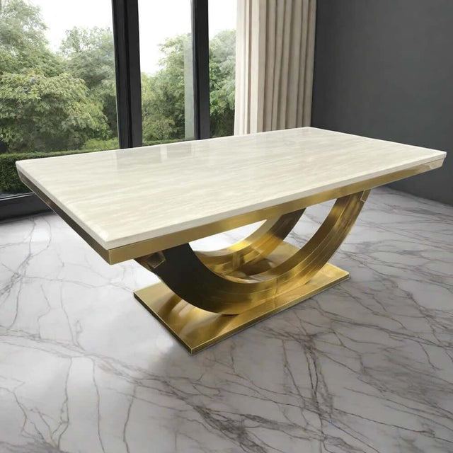 Modern-Cream-Marble-Rectangular-DIning-Table-With-Gold-Base