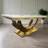 Modern-Cream-Marble-Rectangular-DIning-Table-With-Gold-Base